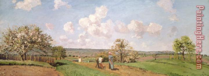 Camille Pissarro In the fields